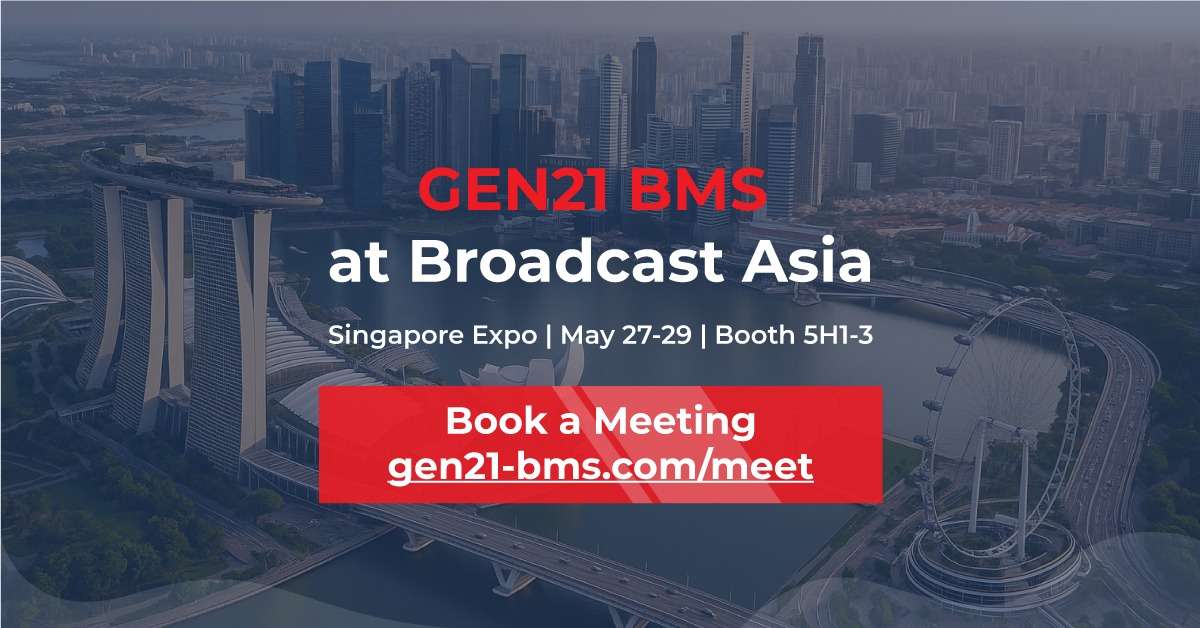 GEN21 BMS at BROADCASTASIA 2025
